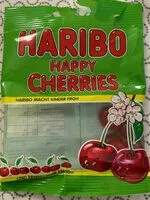 Mängden socker i Haribo happy cherries