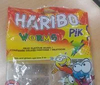 Mängden socker i Worms p!k