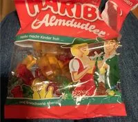 Mängden socker i Almdudler