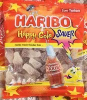 Mängden socker i Happy-Cola Sauer