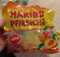 Mängden socker i Haribo Pfirsiche