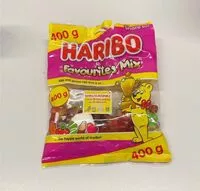 Mängden socker i Haribo favourites mix