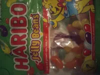 Mängden socker i Haribo jelly beans