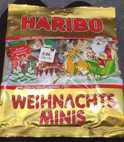 Mängden socker i Weihnachts Minis