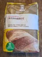 Mängden socker i Weißbrot Backmischung