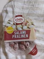 Mängden socker i Salami Pralinen