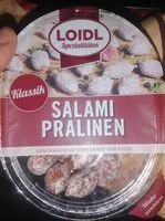 Mängden socker i Salami pralinen