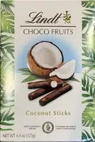 Mängden socker i Lindt Coconut Sticks