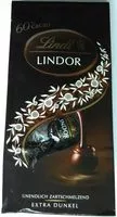 Mängden socker i Lindor Extra Dunkel