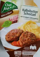 Mängden socker i Kalbsbutter Schnitzel mit Erdäpfel-Selleriepüree
