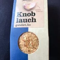 Mängden socker i Knoblauch grob granuliert