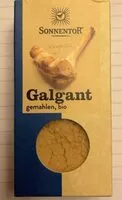 Mängden socker i Bio Galgant , gemahlen