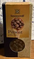 Mängden socker i Piment  ganz