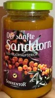 Mängden socker i Der sanfte Sanddorn Bio-Fruchtaufstricht
