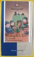 Mängden socker i Bratapfel Tee