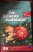 Mängden socker i Tee advent kalender