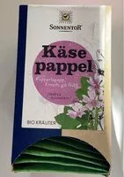 Mängden socker i Käse pappl Tisana
