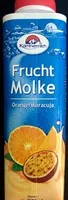 Mängden socker i Fucht Molke Orange/Maracuja