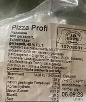 Mängden socker i Pizzakäse