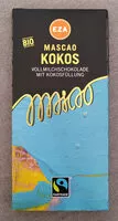 Mängden socker i MASCAO KOKOS