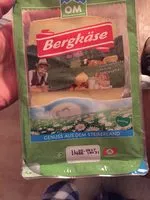 Mängden socker i Bergkäse