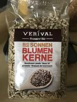 Mängden socker i Bio Sonnen Blumen Kerne - graines de tournesol