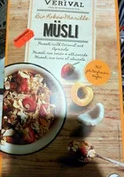 Mängden socker i Bio-Kokos-Marille Müsli