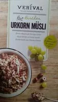 Mängden socker i Urkorn müsli