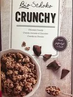 Mängden socker i Bio schoko crunchy