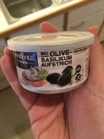 Mängden socker i Bio Olive-Basilikum Aufstrich