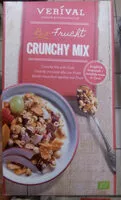 Mängden socker i Crunchy Mix, Bio-frucht Muesli croustillant suprême aux fruits