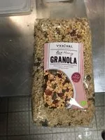 Mängden socker i Bio honig granola