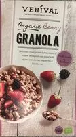 Mängden socker i Organic berry granola