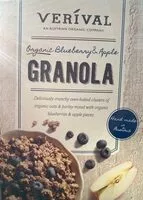 Mängden socker i Organic Blueberry & Apple Granola