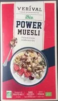Mängden socker i Power muesli