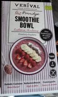 Mängden socker i Bio Porridge Smoothie-Bowl Erdbeere-Himbeere