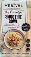 Mängden socker i Bio Porridge Smoothie-Bowl Mango-Maracuja