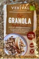 Mängden socker i Granola Apfel Zimt