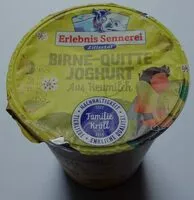 Mängden socker i Birne-Quitte Joghurt