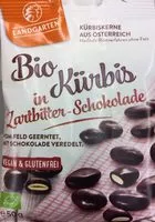 Mängden socker i Landgarten Kürbiskerne Zartbitter schokol Bio 50 G
