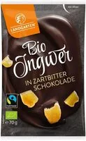 Mängden socker i Bio Ingwer in Zartbitter Schokolade