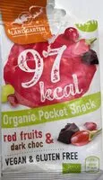 Mängden socker i Organic pocket snack
