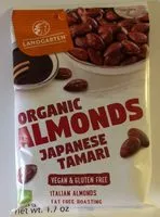 Mängden socker i Organic almonds japanese tamari