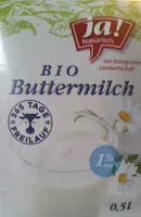 Mängden socker i Buttermilch