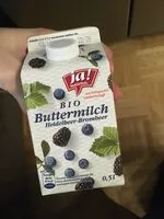 Mängden socker i Bio Buttermilch