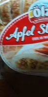 Mängden socker i Appel strudel