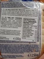 Mängden socker i Toast wheat