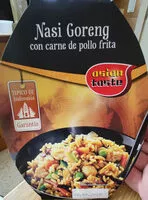 Mängden socker i Nasi goreng con carne de pollo frita