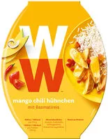 Mängden socker i Mango Chili Hühnchen mit Basmatireis