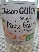 Mängden socker i sirop de pêche blanche de méditerranée